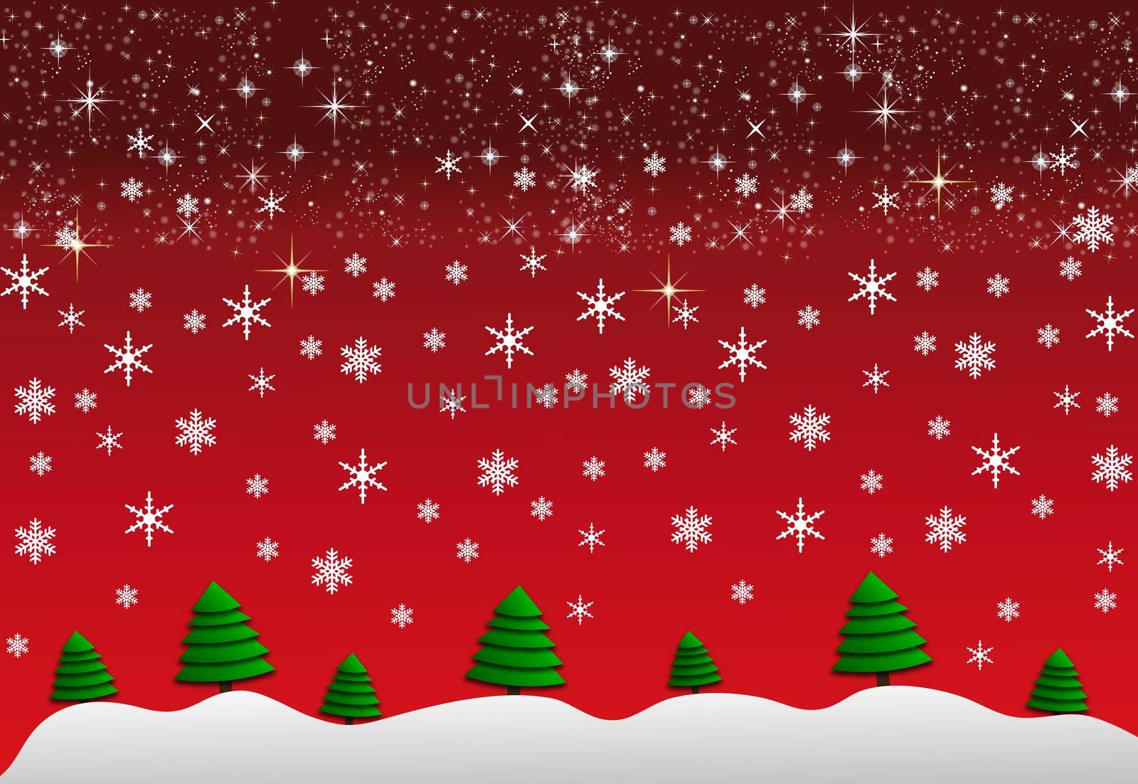 Christmas Tree Background by peromarketing