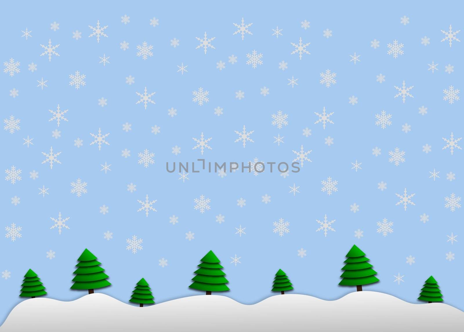 Christmas Tree Background by peromarketing