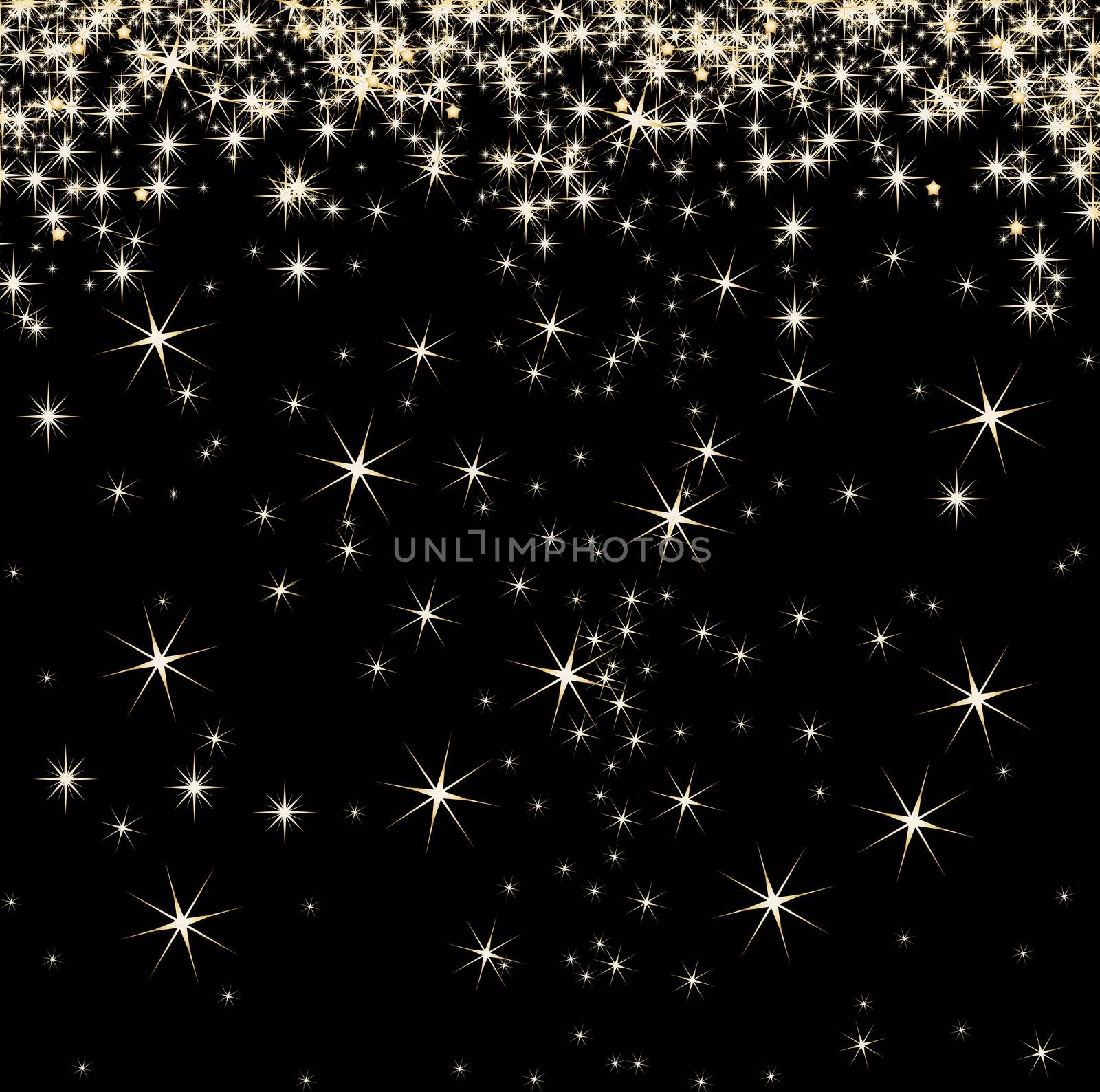 Stars on background