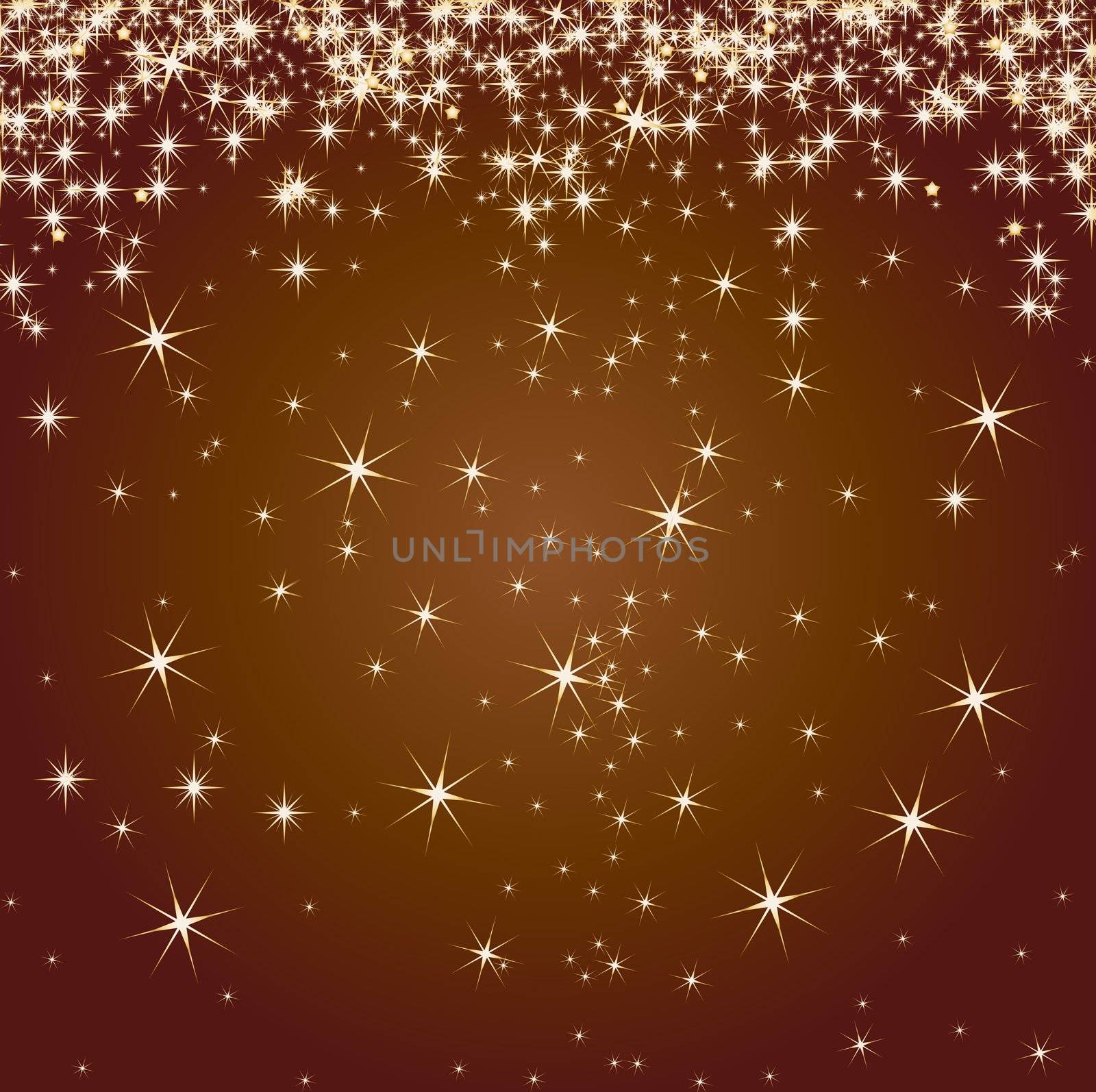 Stars on background