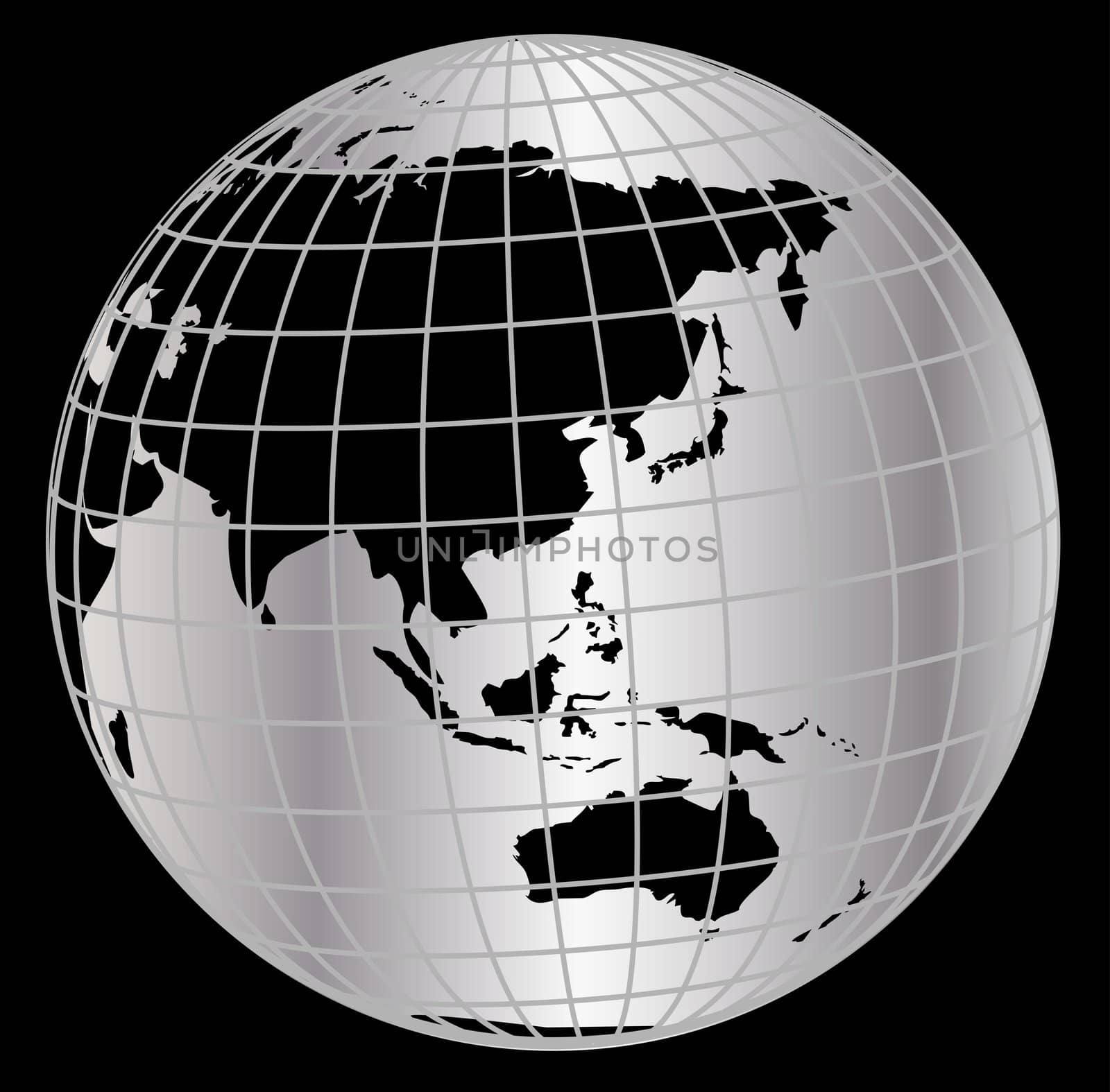 Globe in net by peromarketing