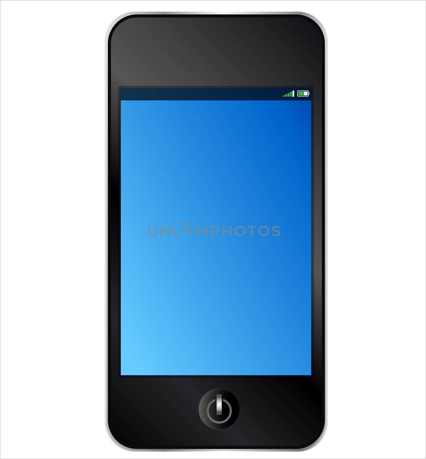 Smartphone Touchscreen by peromarketing