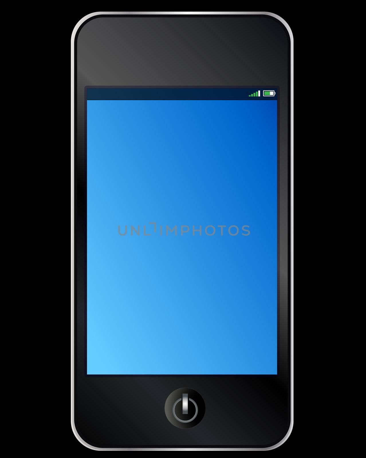 Smartphone Touchscreen by peromarketing