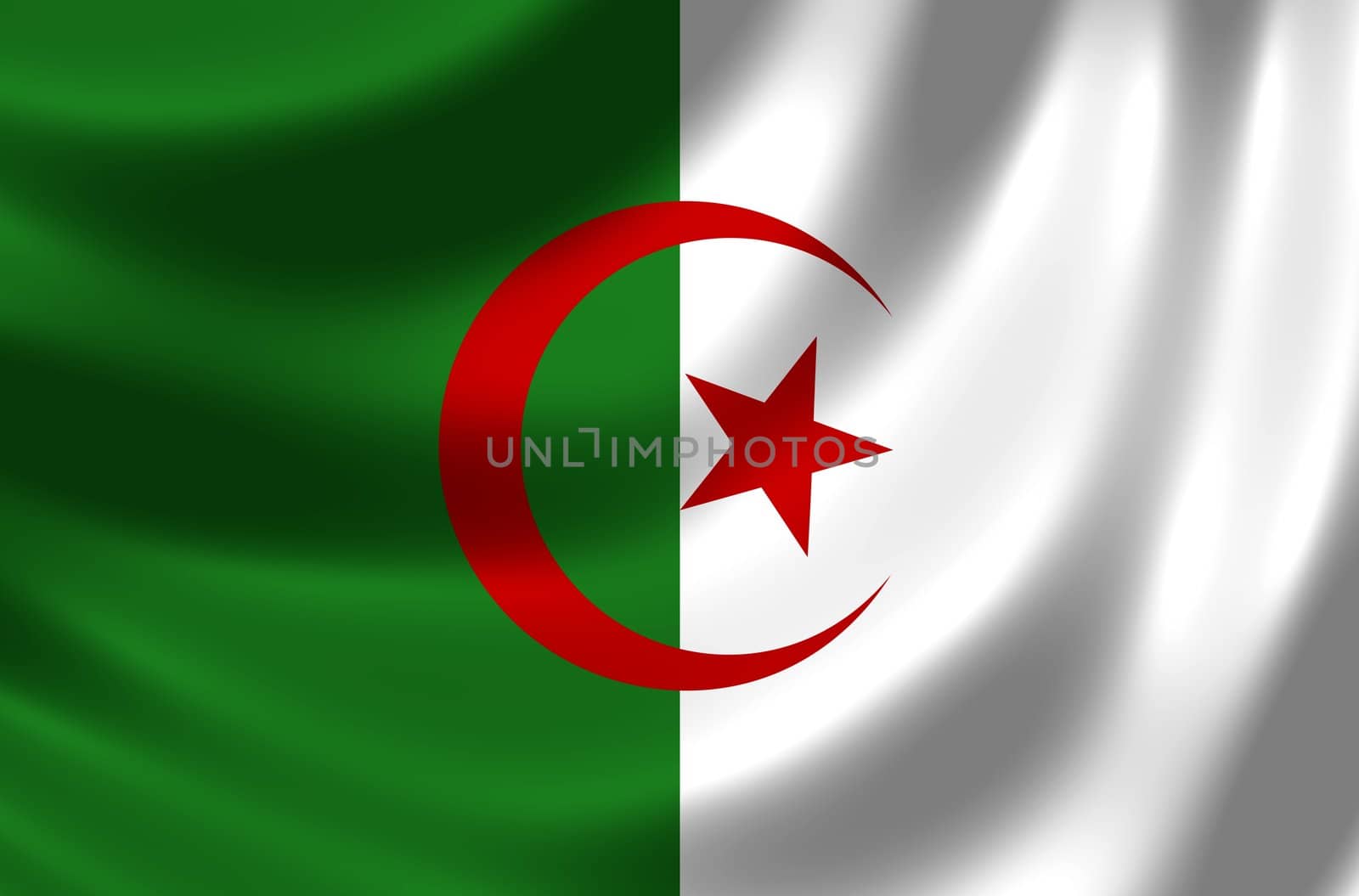 Flag of Algeria by peromarketing