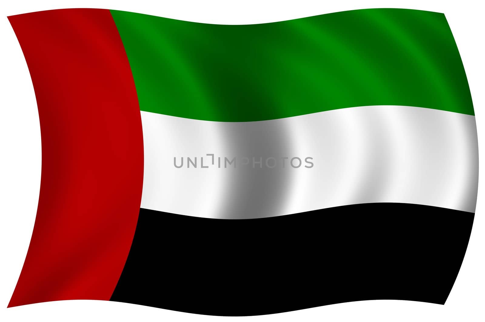 Flag of the United Arab Emirates by peromarketing