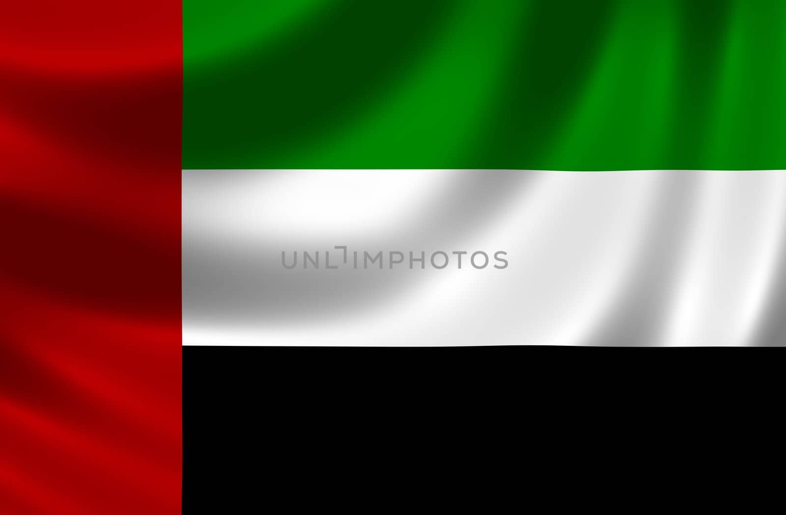 Flag of the United Arab Emirates by peromarketing