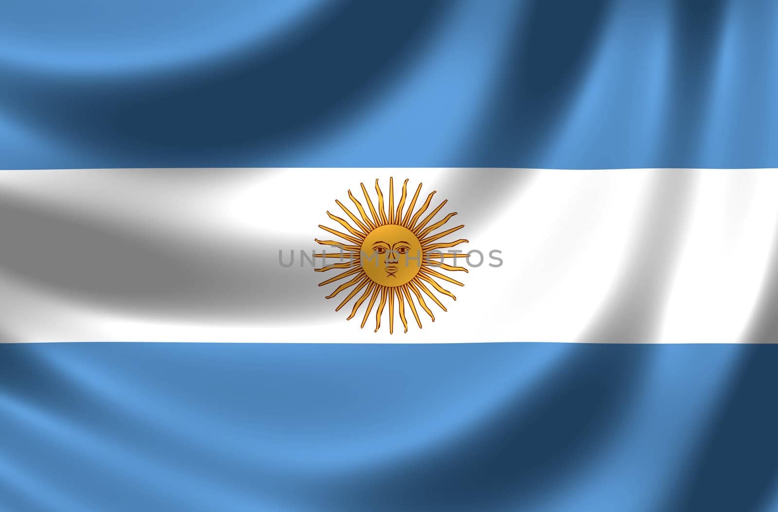 Flag of Argentina by peromarketing