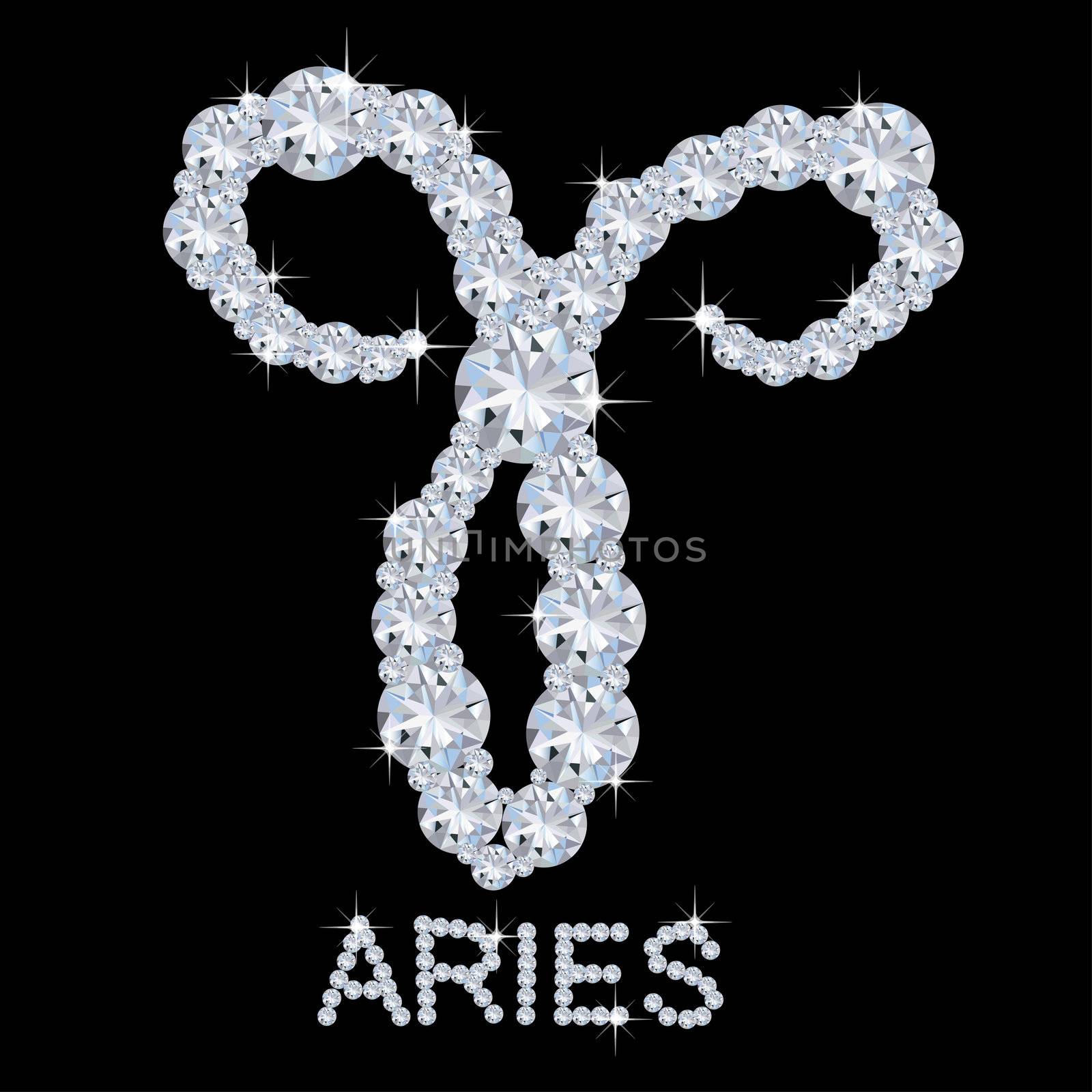 Diamond Zodiac Aries