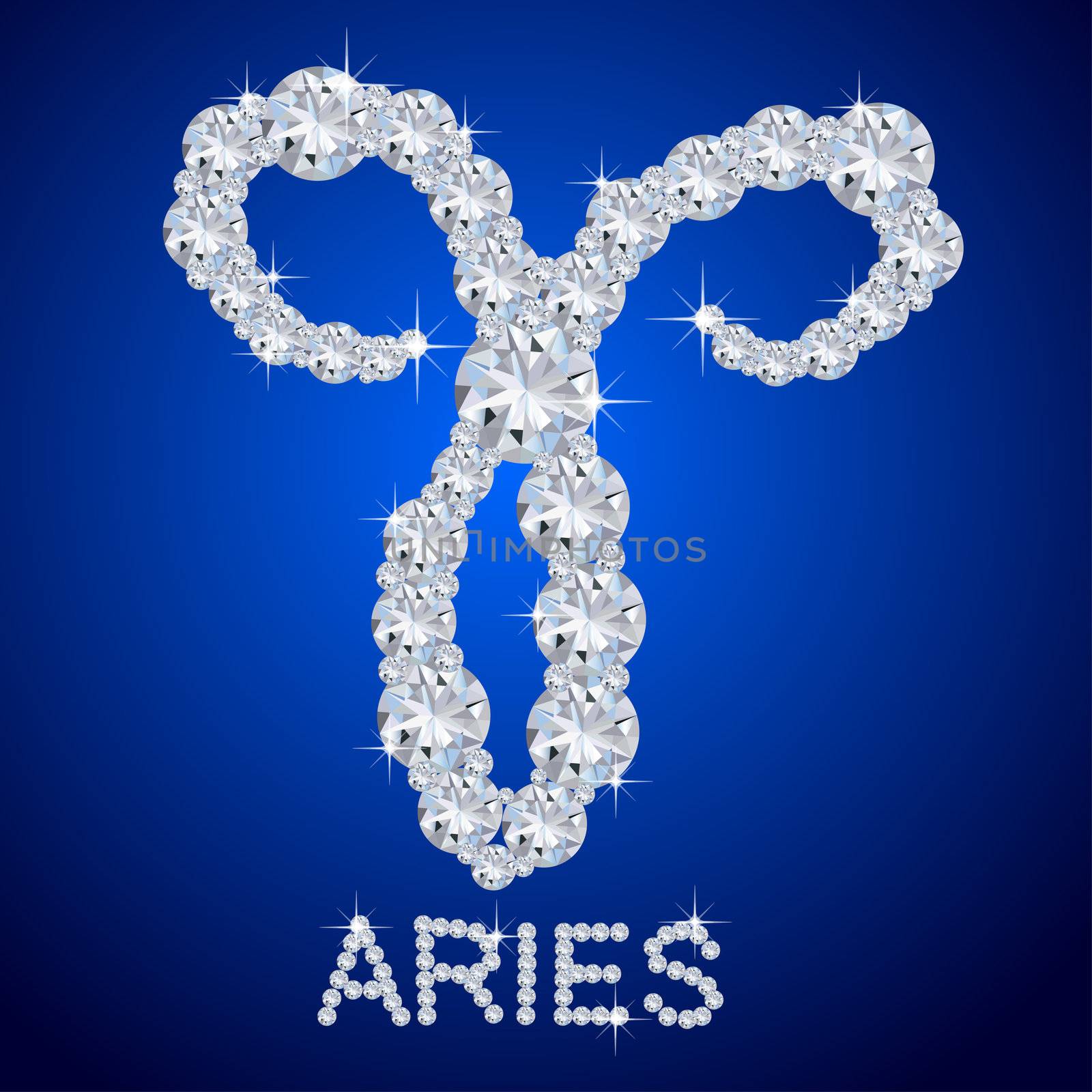 Diamond Zodiac Aries