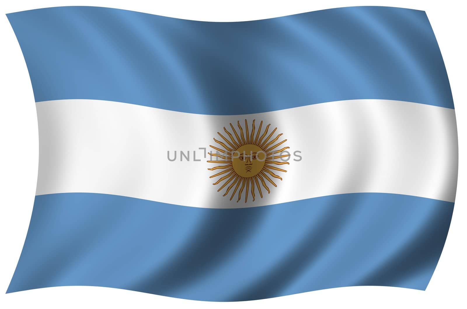 Flag of Argentina by peromarketing