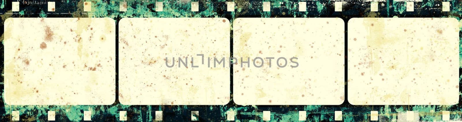 Grunge film frame by Lizard