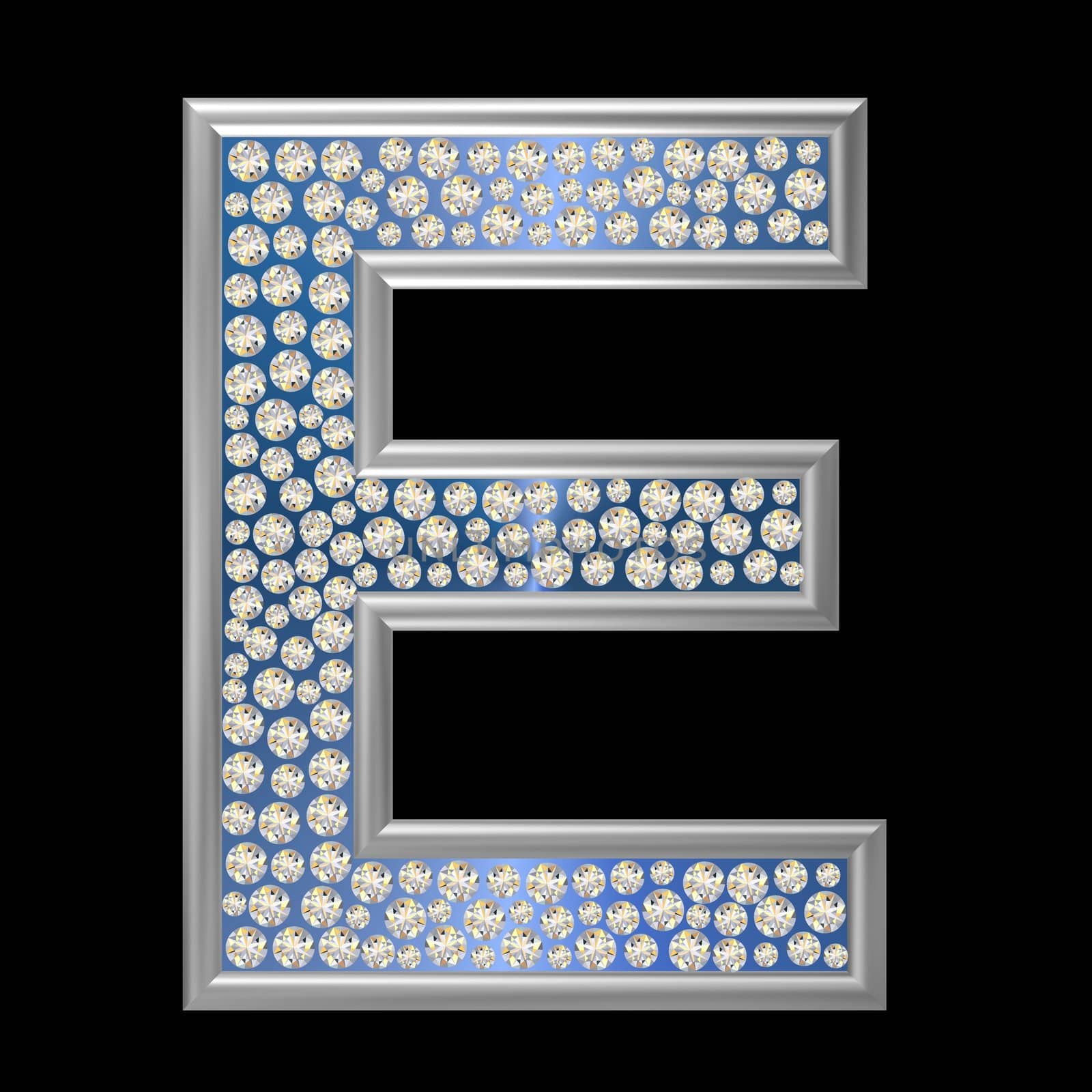 Diamond Character E by peromarketing