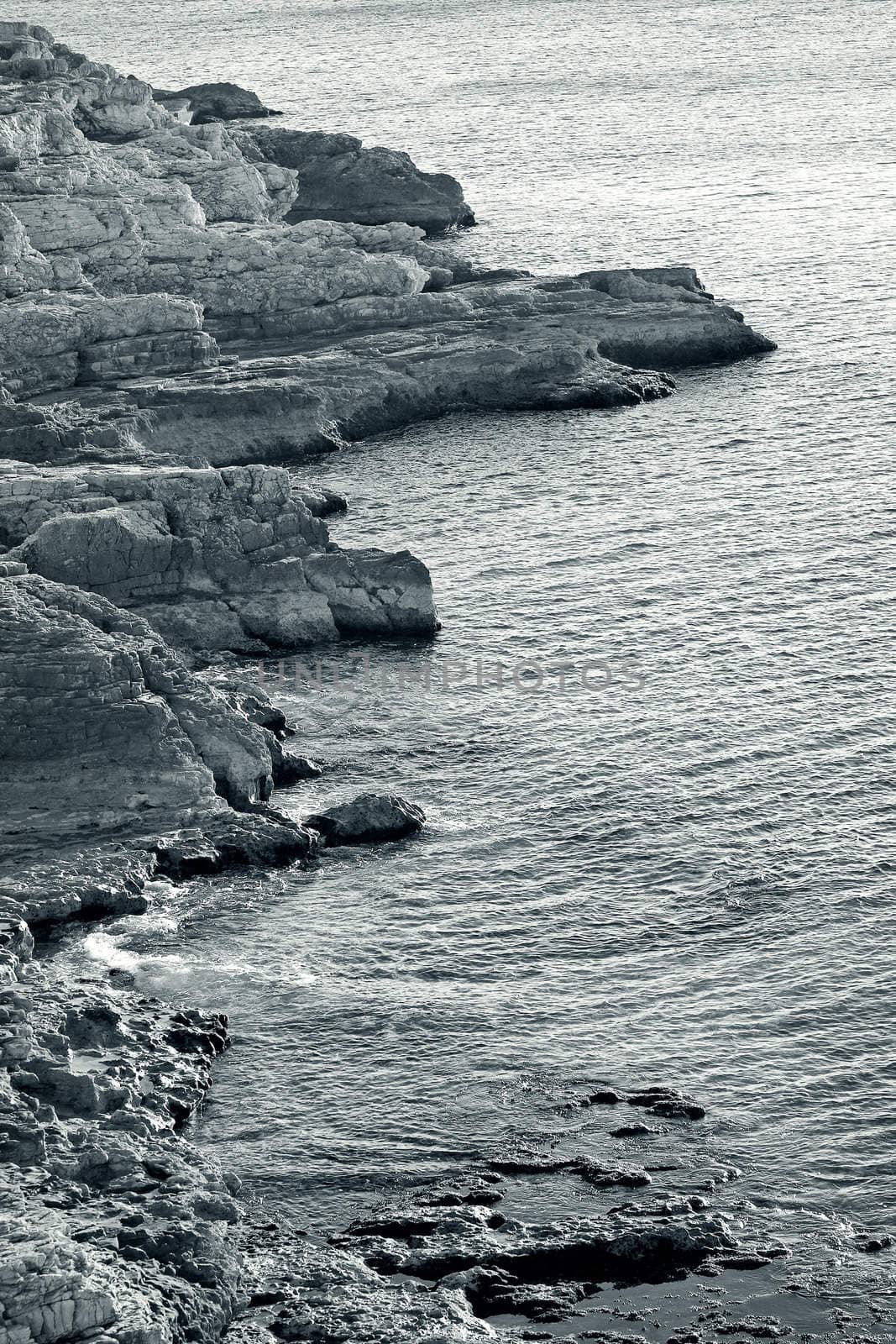 Photo of Mediterranean rocky beach