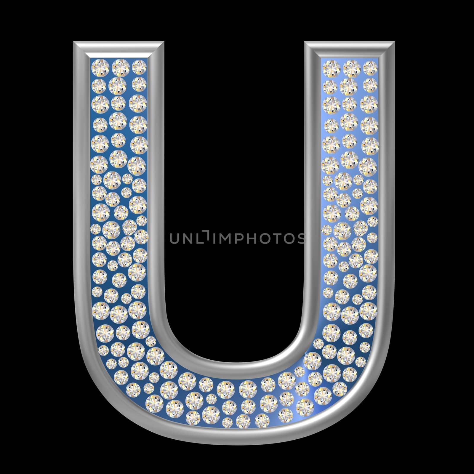 Diamond Character U by peromarketing