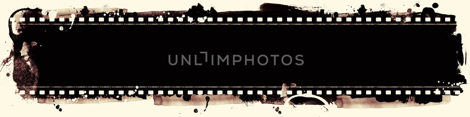 Computer designed highly detailed film frame with space for your text or image.Nice grunge element for your projects