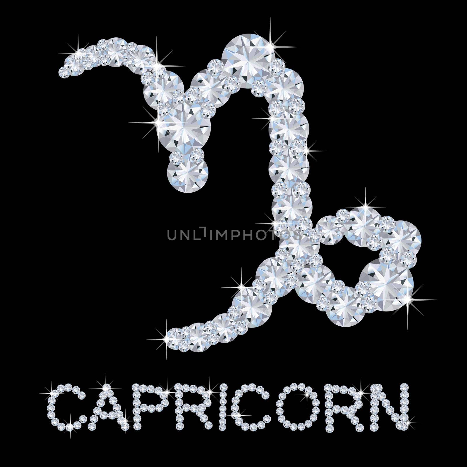 Diamond Zodiac Capricorn by peromarketing