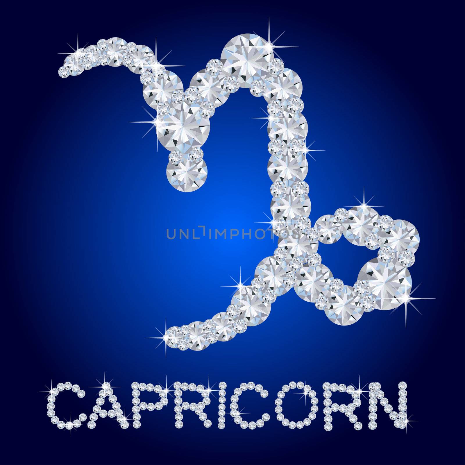 Diamond Zodiac Capricorn by peromarketing