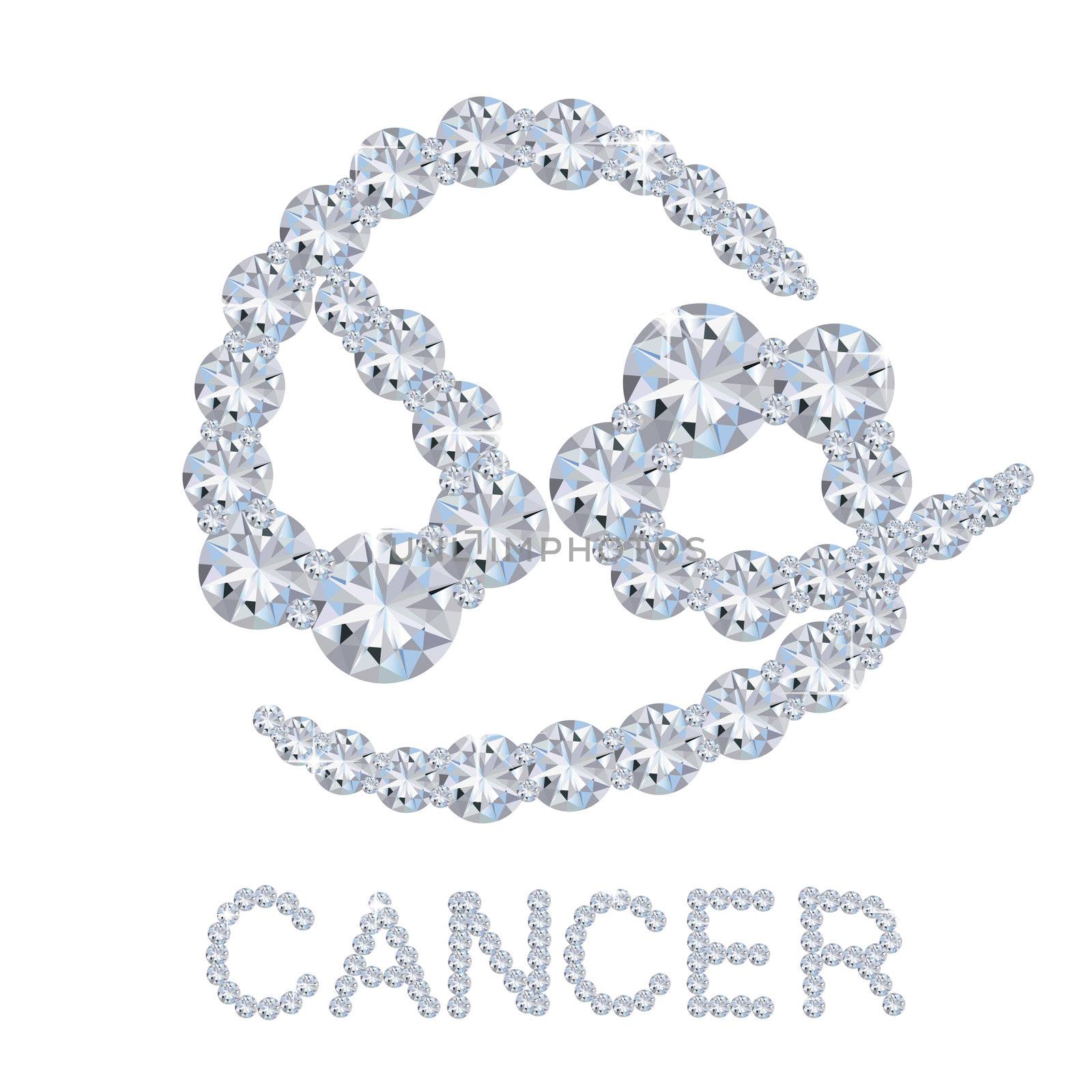 Diamond Zodiac Cancer by peromarketing