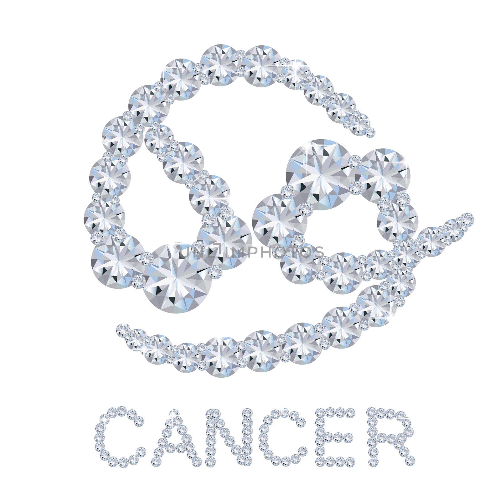 Diamond Zodiac Cancer