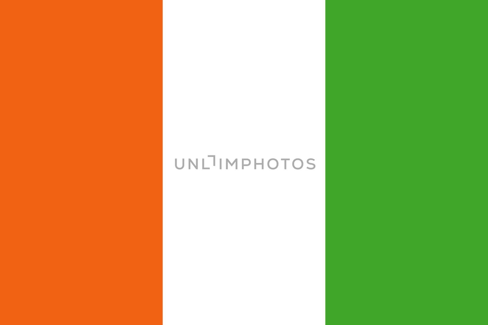 Flag of Ivory Coast by peromarketing