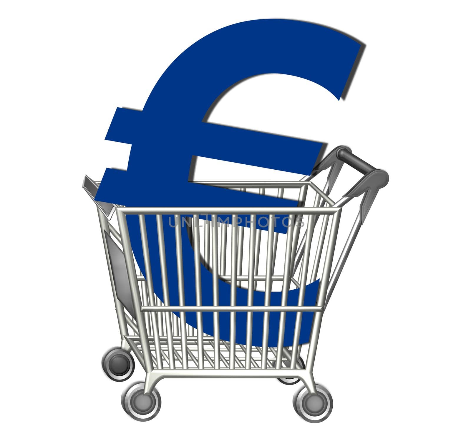 Shopping Cart Euro by peromarketing