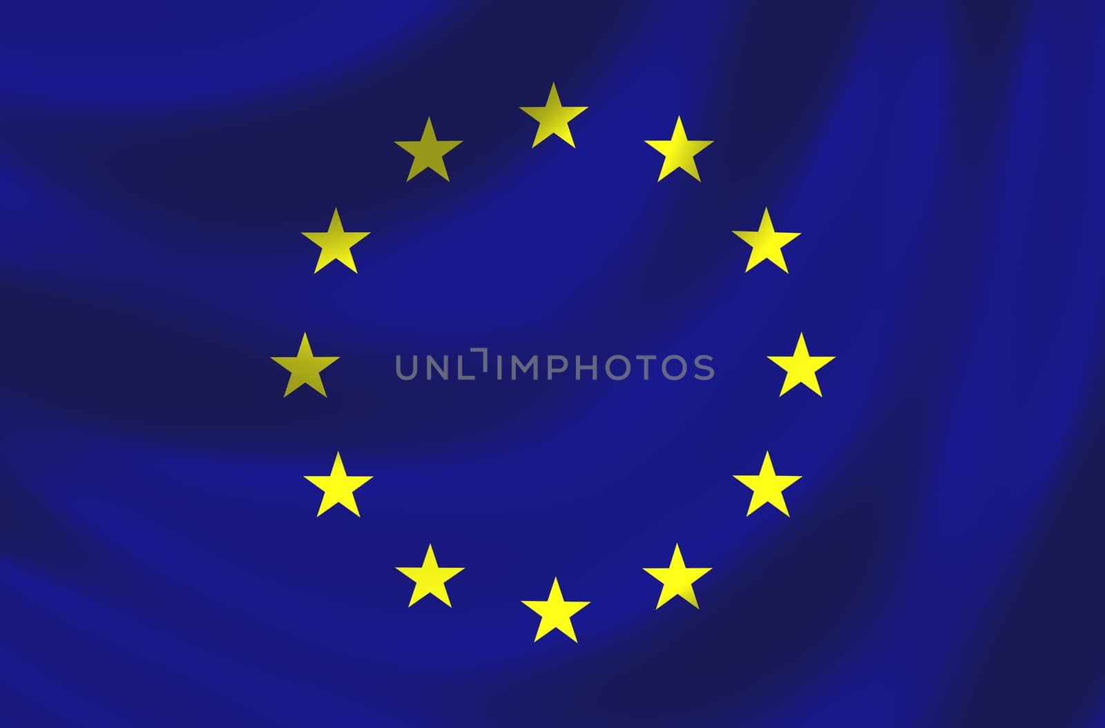 Flag of the European Union by peromarketing