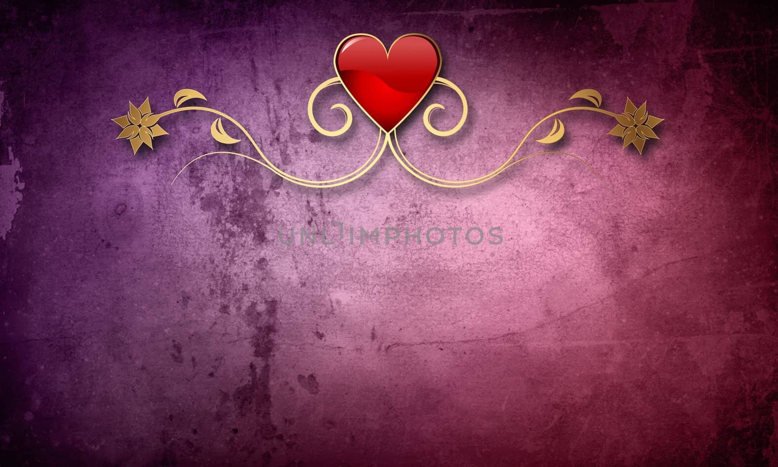 Valentines day background by Lizard