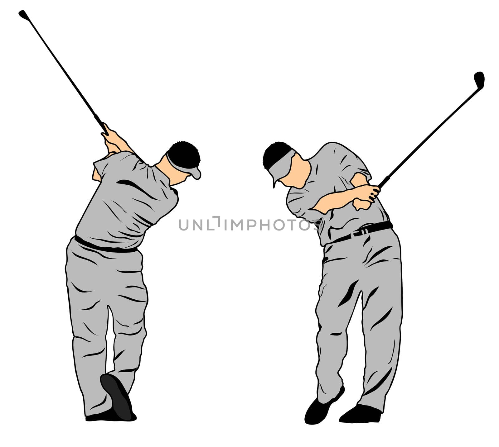 Golf swing by peromarketing
