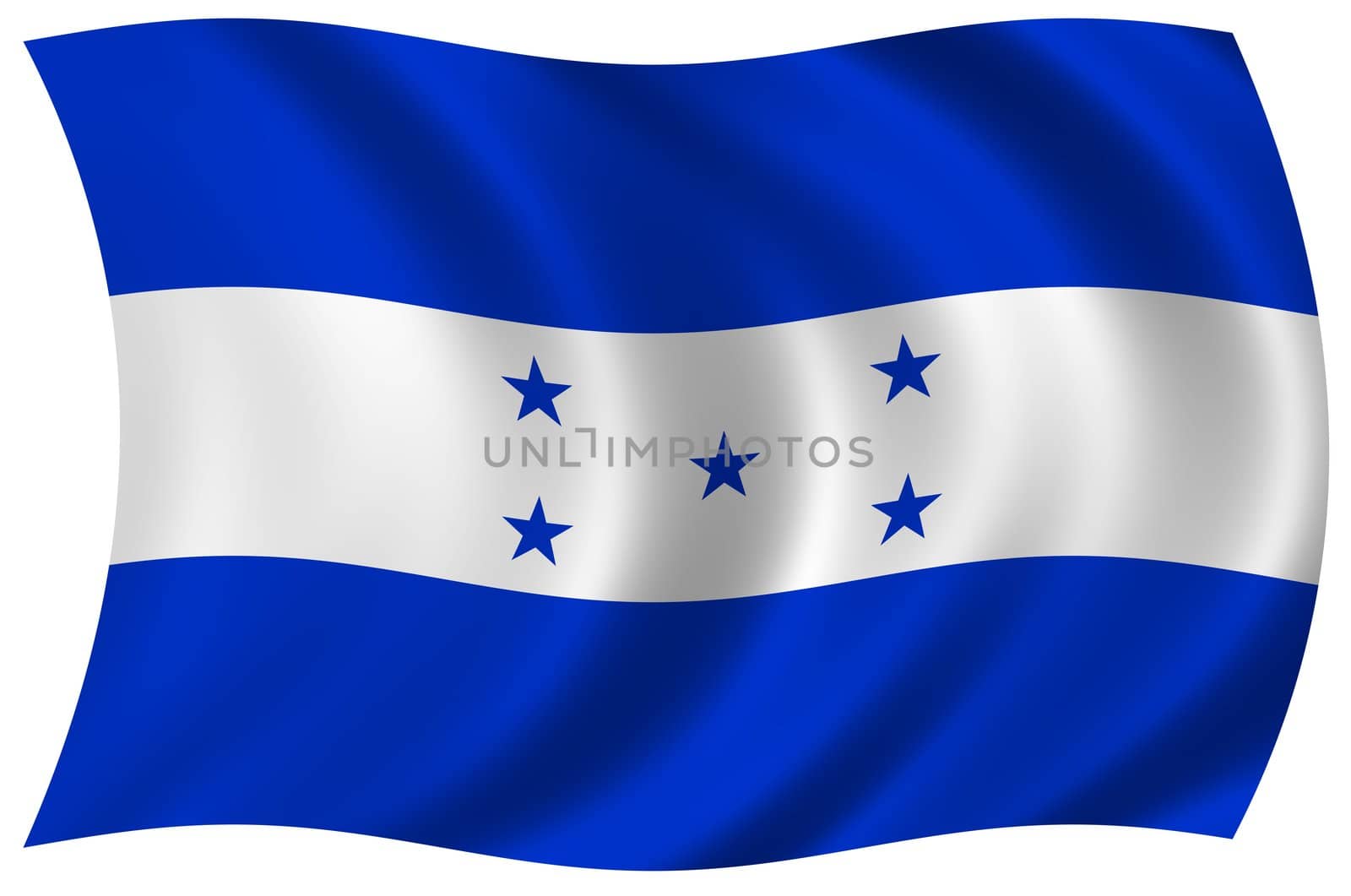 Flag of Honduras by peromarketing