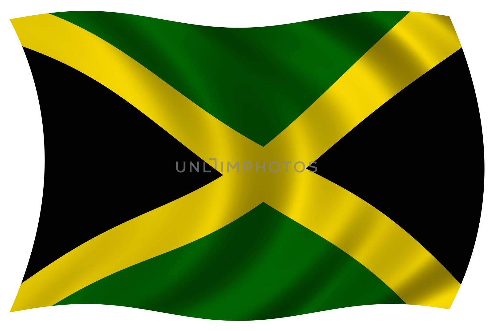 Flag of Jamaica by peromarketing