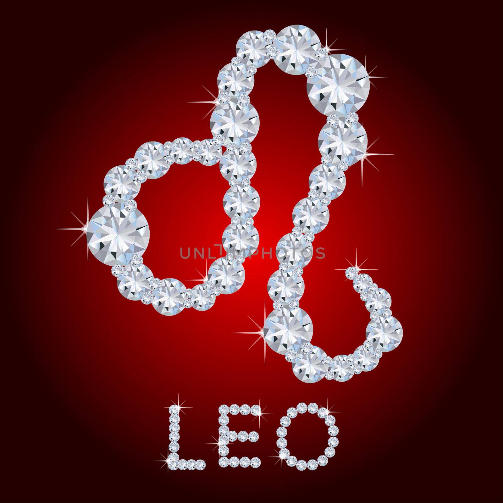 Diamond Zodiac Leo by peromarketing