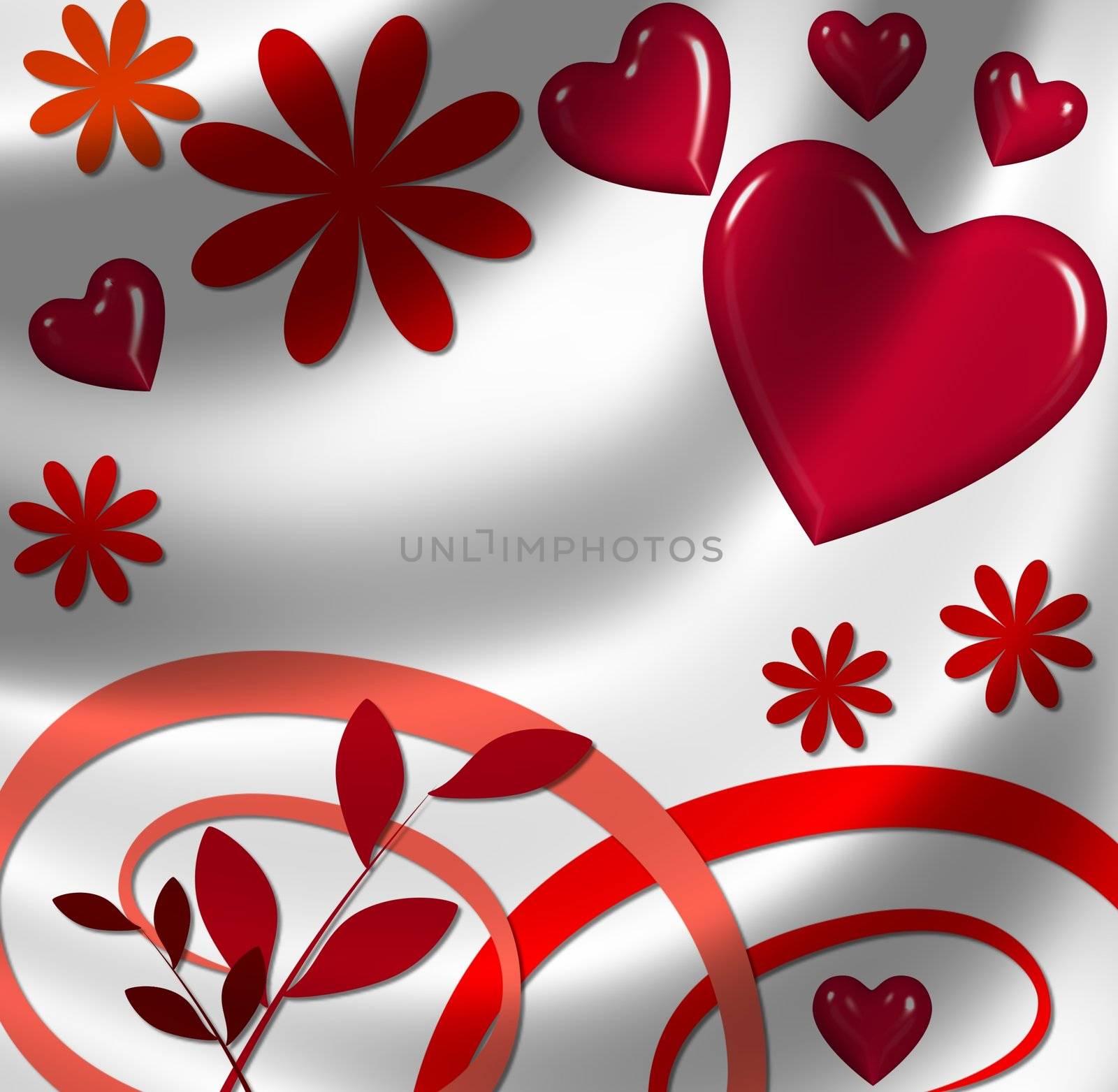 Valentine Heart Background by peromarketing