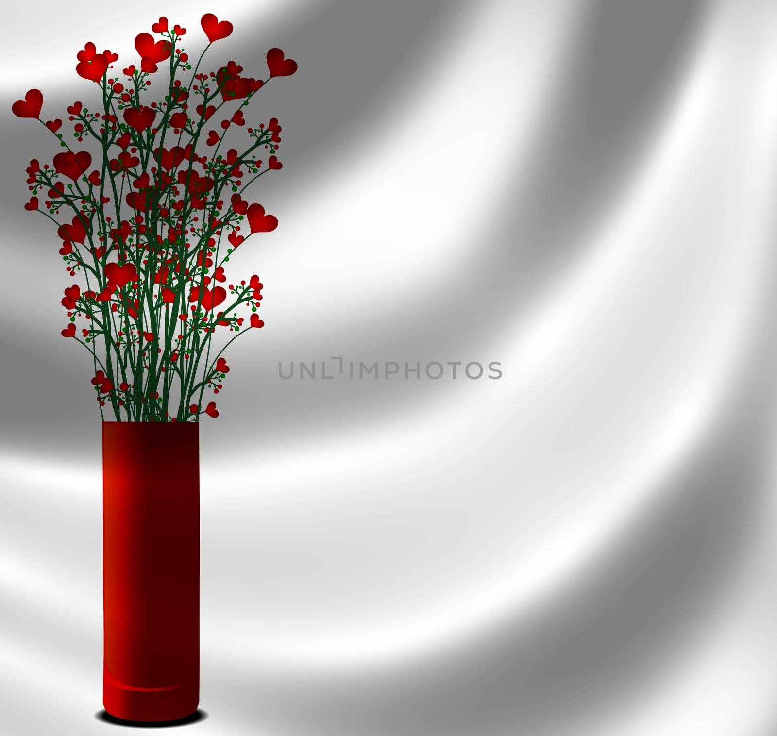 Valentine Heart Background by peromarketing