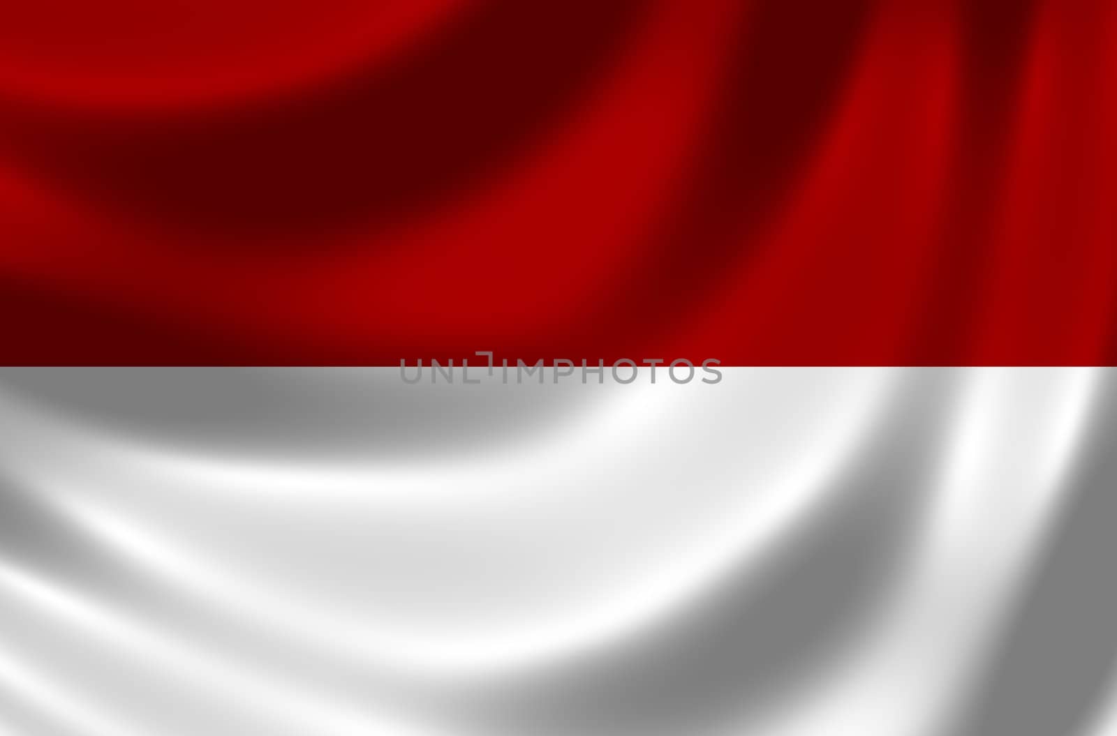 Flag of Monaco by peromarketing