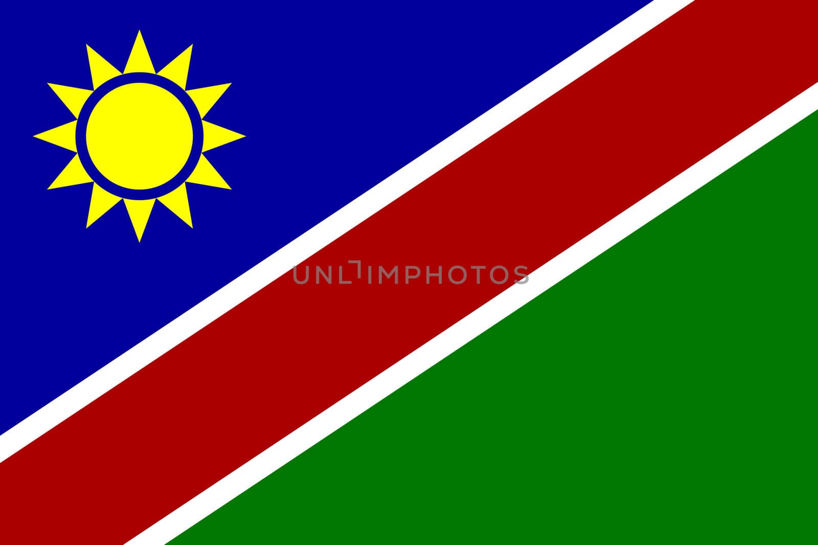 Flag of Namibia by peromarketing