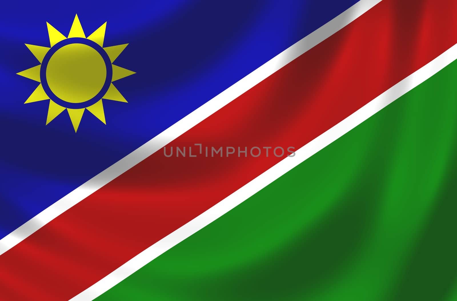 Flag of Namibia by peromarketing