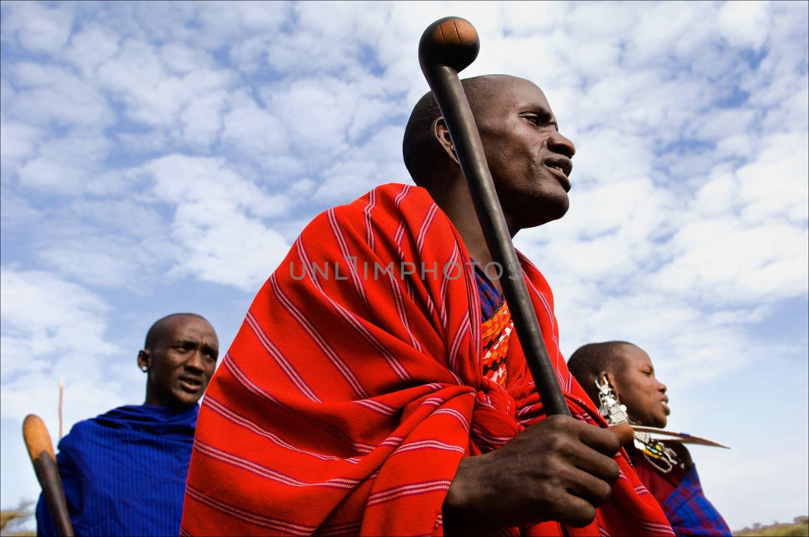 The Maasai (also Masai) are a Nilotic ethnic group of semi-nomadic people located in Kenya and northern Tanzania. On March, 5th 2009. Tanzania. 