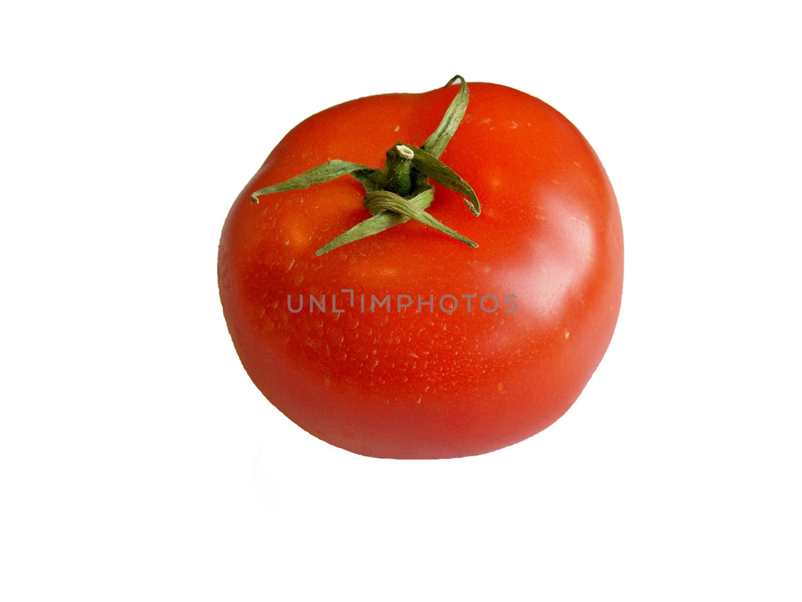 Ripe red tomato