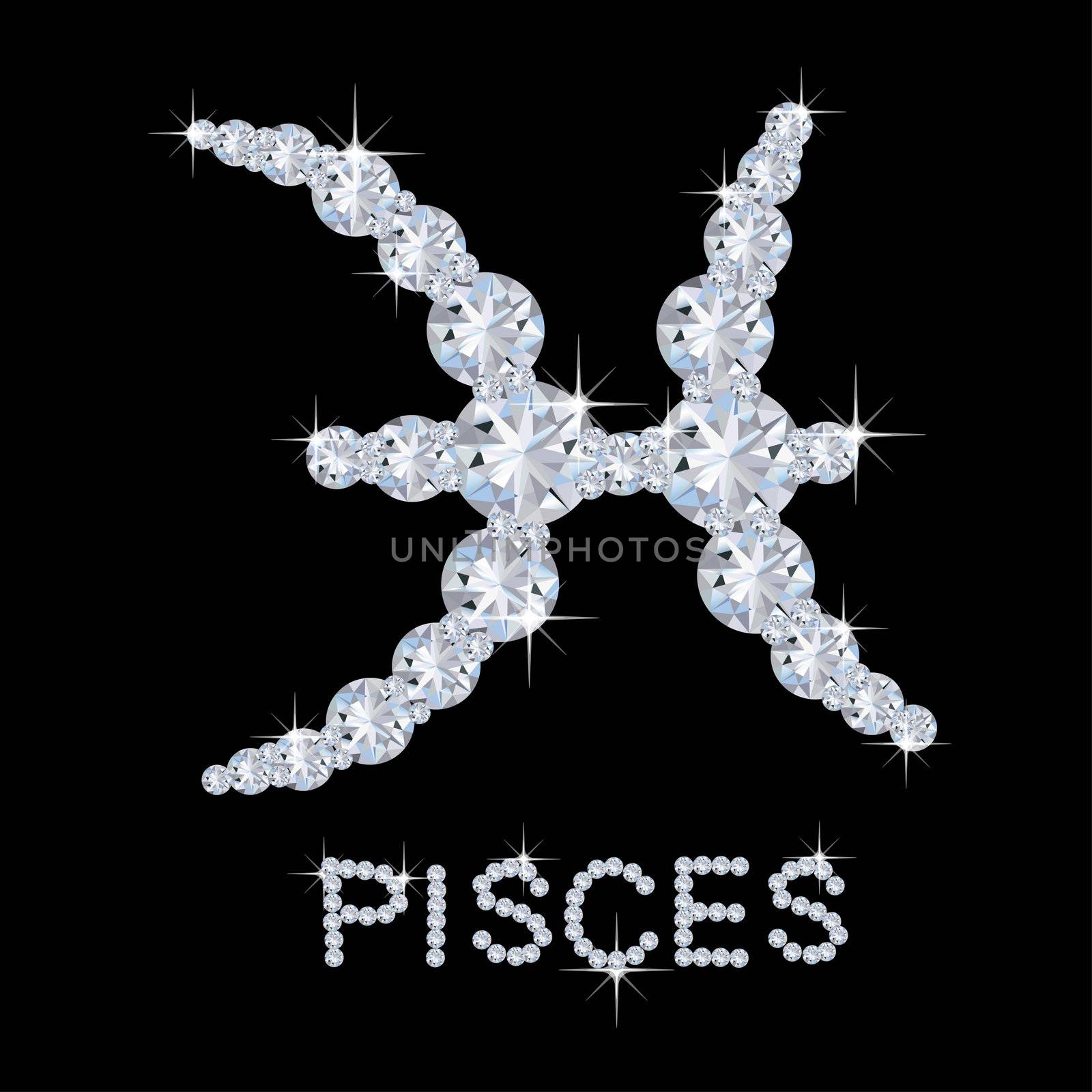 Diamond Zodiac Pisces by peromarketing