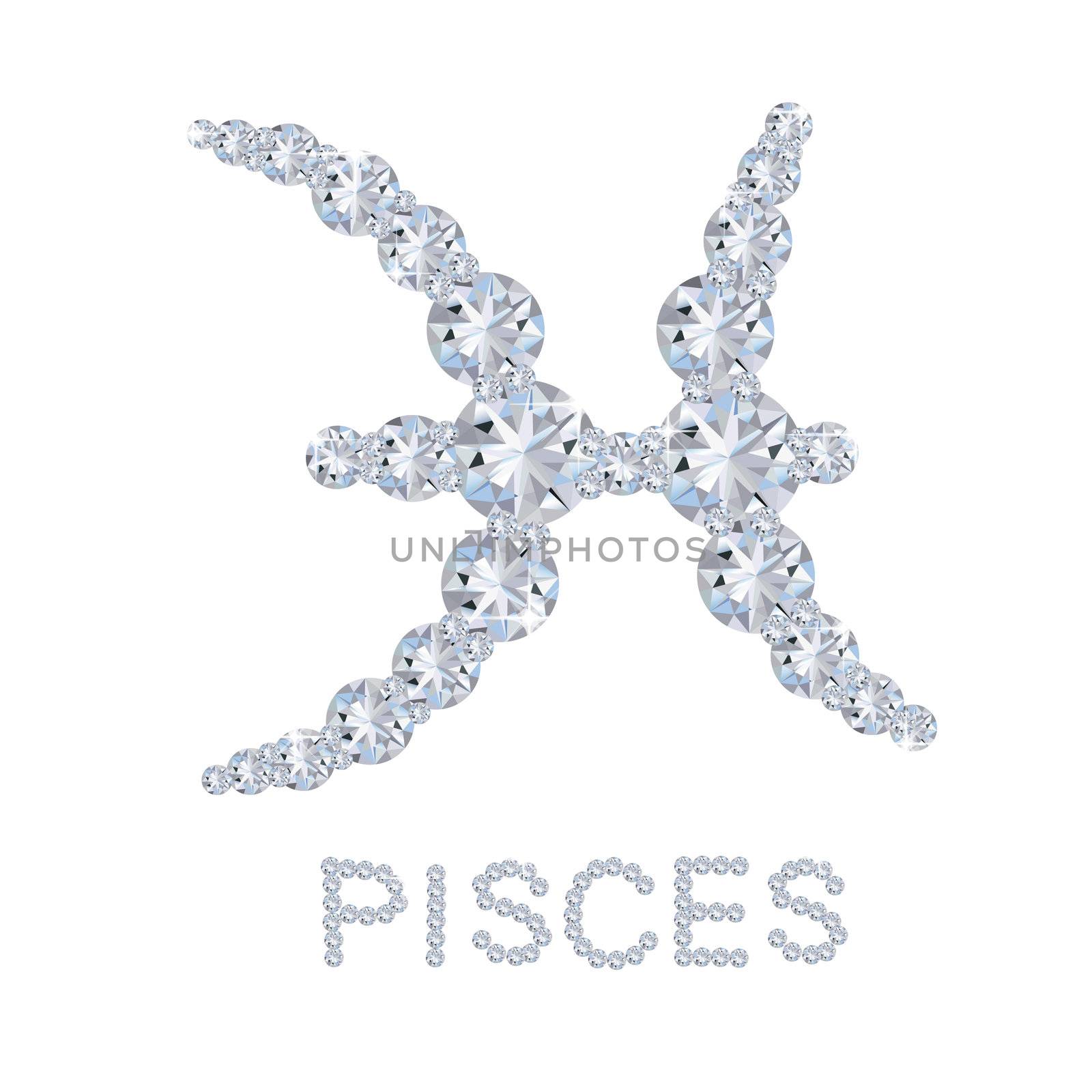 Diamond Zodiac Pisces