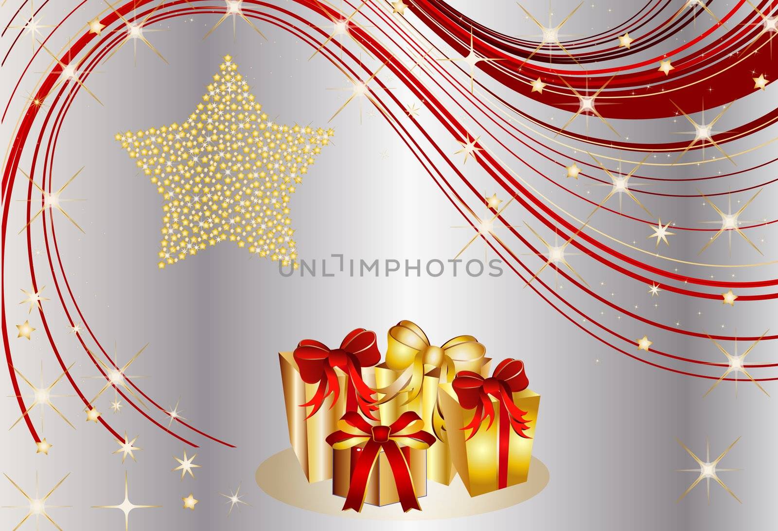  christmas present background by peromarketing