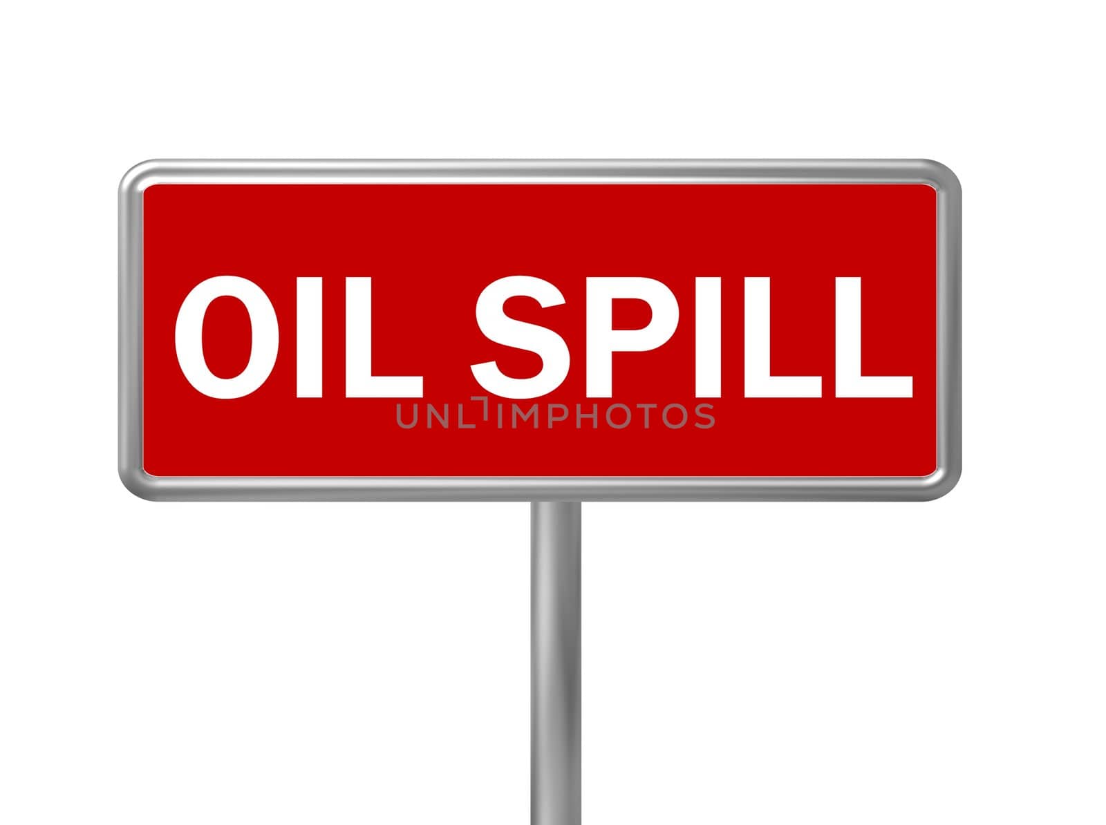 Sign oil spill by peromarketing