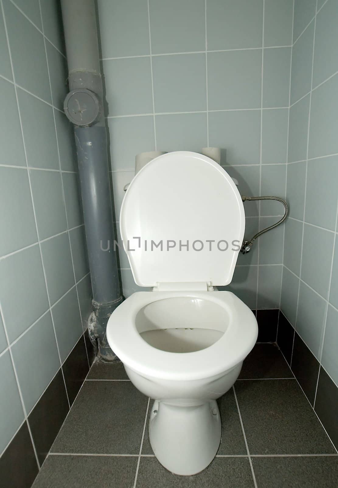 white clean toilet by rorem