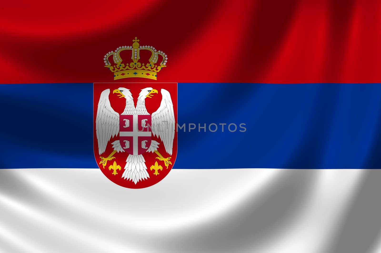 Flag of Serbia by peromarketing