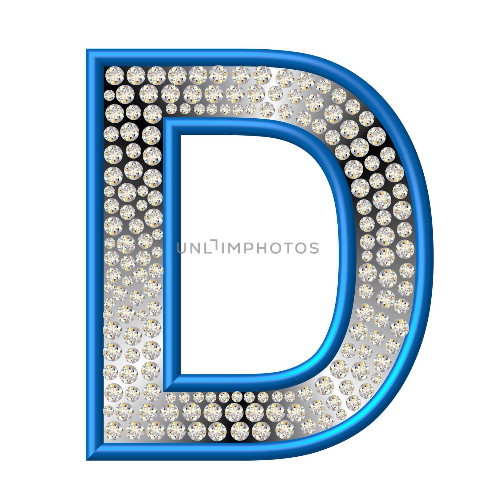 Diamond Character D by peromarketing