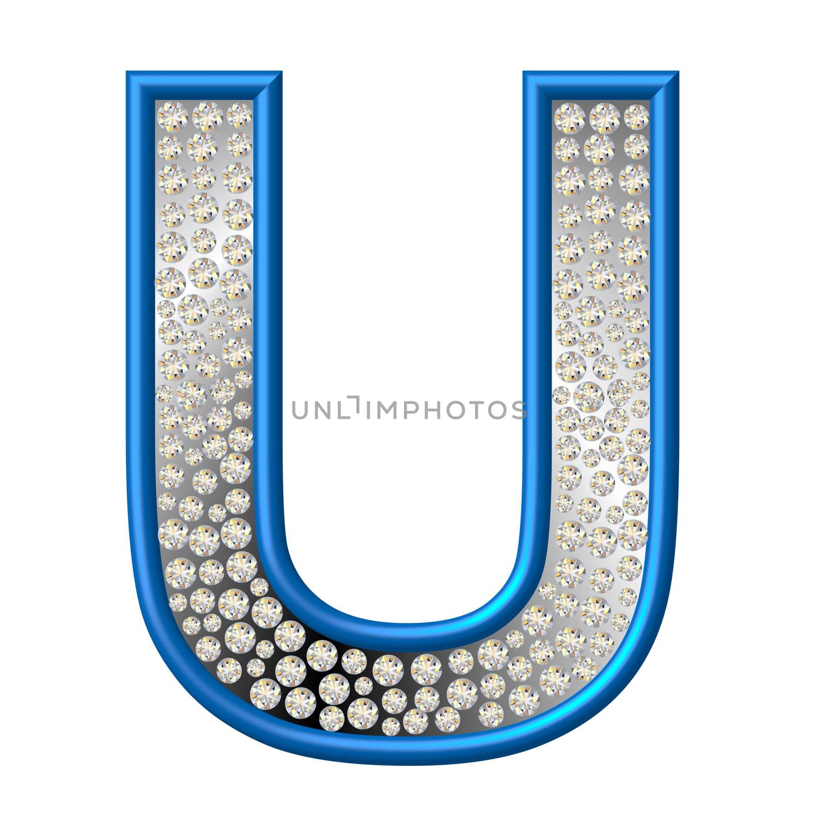 Diamond Character U by peromarketing