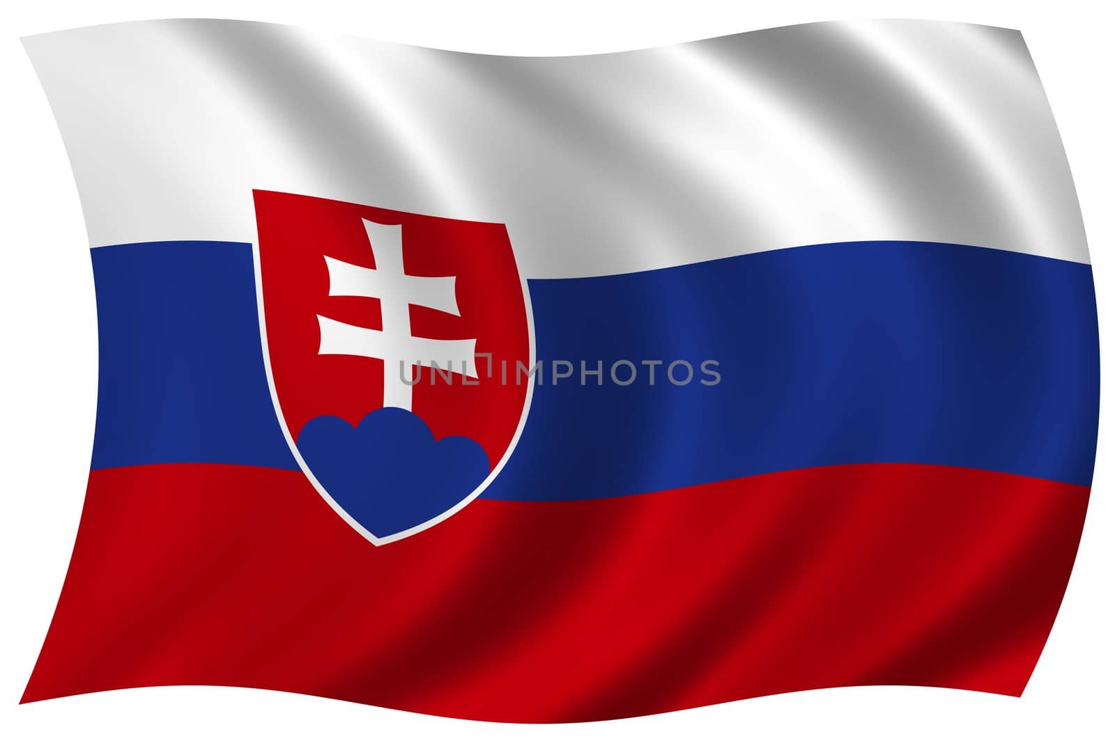 Flag of Slovakia by peromarketing