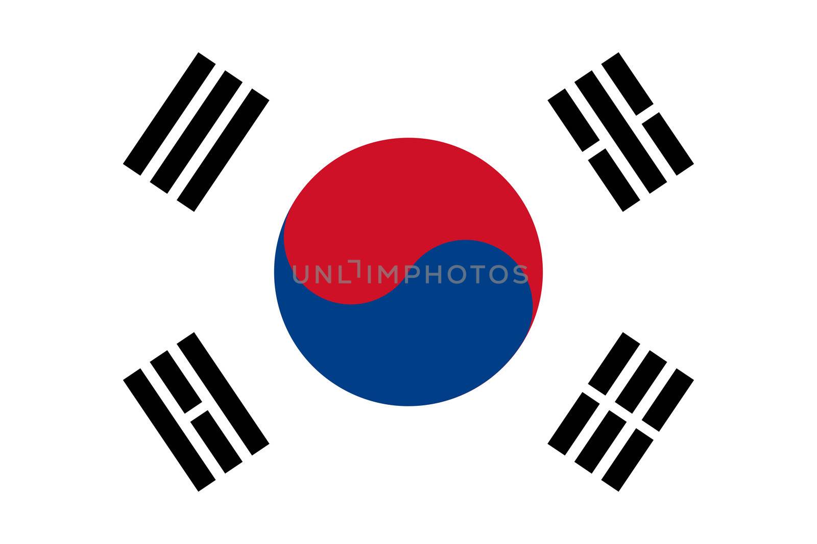 Flag of South Korea by peromarketing