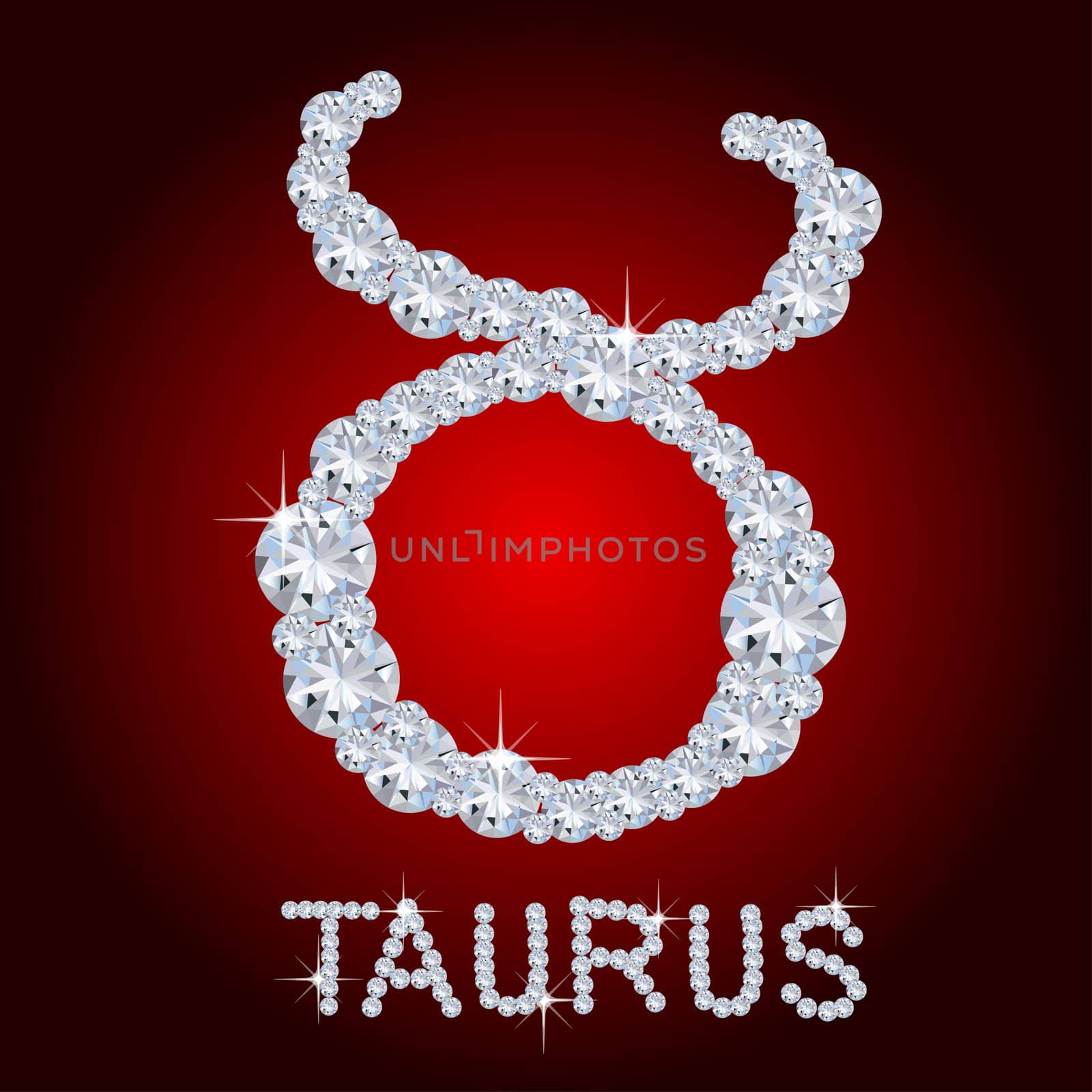 Diamond Zodiac Taurus by peromarketing