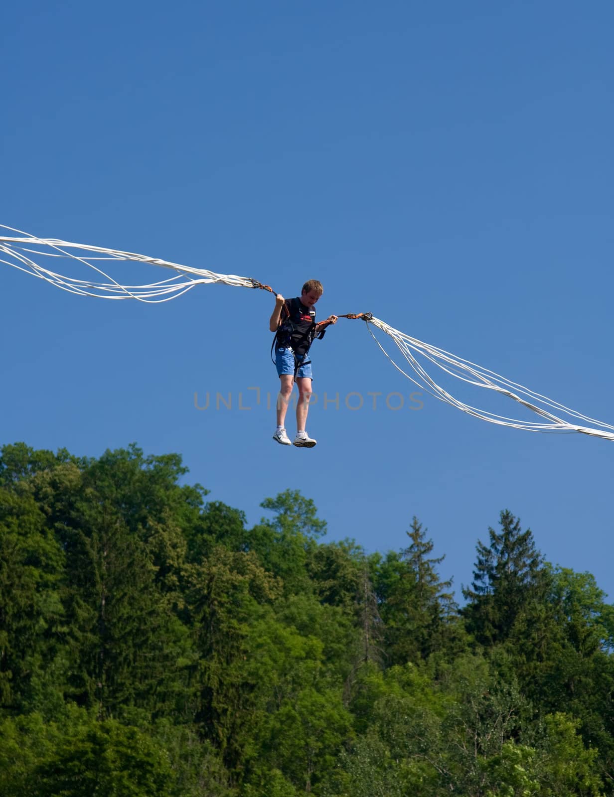 jumping boy